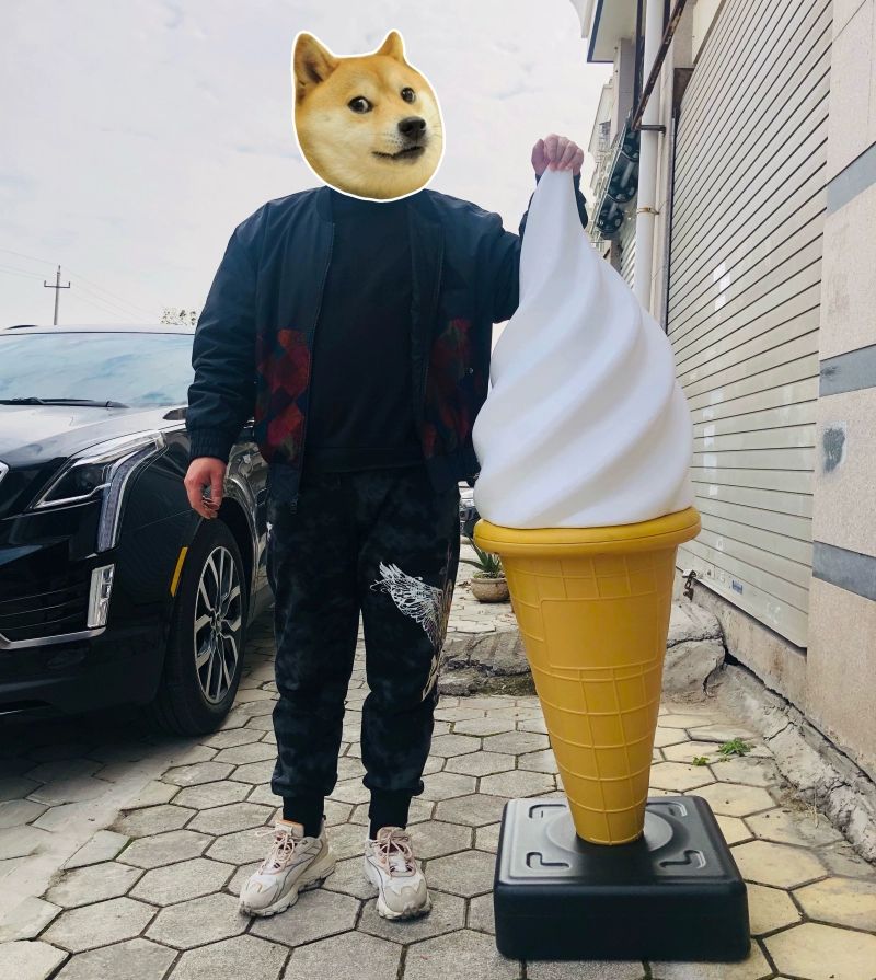 디저트 소프트아이스크림 모형 카페 매장 디스플레이 소품 포토존 꾸미기 인테리어 오브제 무선 조명 장식 - 상세 이미지 2