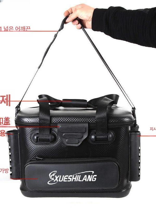 낚시가방 미끼통 물고기통 바다 낚시통 물고기가방 바칸 하드밑밥통 낚시살림통 - 상세 이미지 4