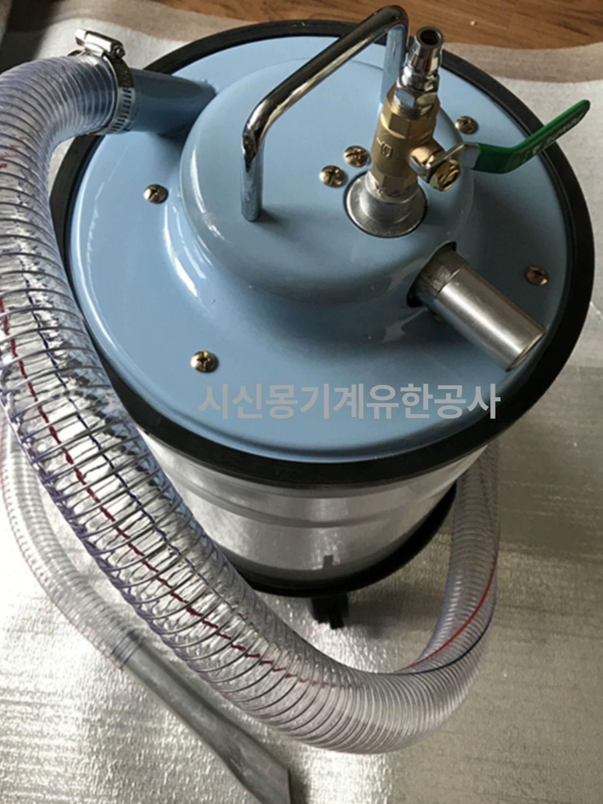 산업용 먼지흡입기 진공 먼지제거 톱밥 사이클론 가루 건습식 먼지통 목공집진기 - 상세 이미지 3
