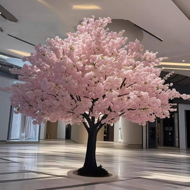 조화 인조벚꽃나무 실내장식 조화나무 카페소품 꽃 인테리어 거실 벚꽃 가든 데코레이션 - 상품 이미지