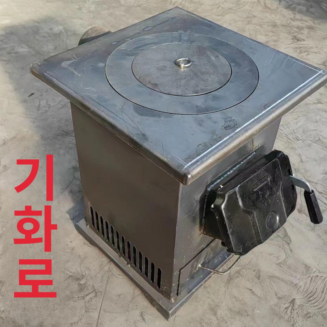 장작 난로 화목 화로대 소각통 캠핑 쓰레기 드럼통 바베큐 아웃도어 - 상세 이미지 2