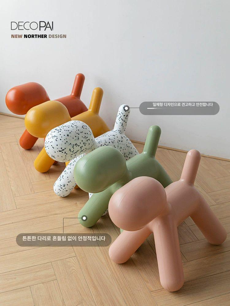 달마시안 동물스툴 퍼피 인테리어 애견 점박이 귀여운 소품 카페의자 강아지 장식품 - 상세 이미지 2