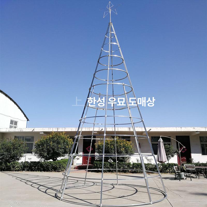 스탠드 야외크리스마스트리 야외대형트리 야외트리 사이즈 인테리어 세트 나무 행사 - 상세 이미지 3