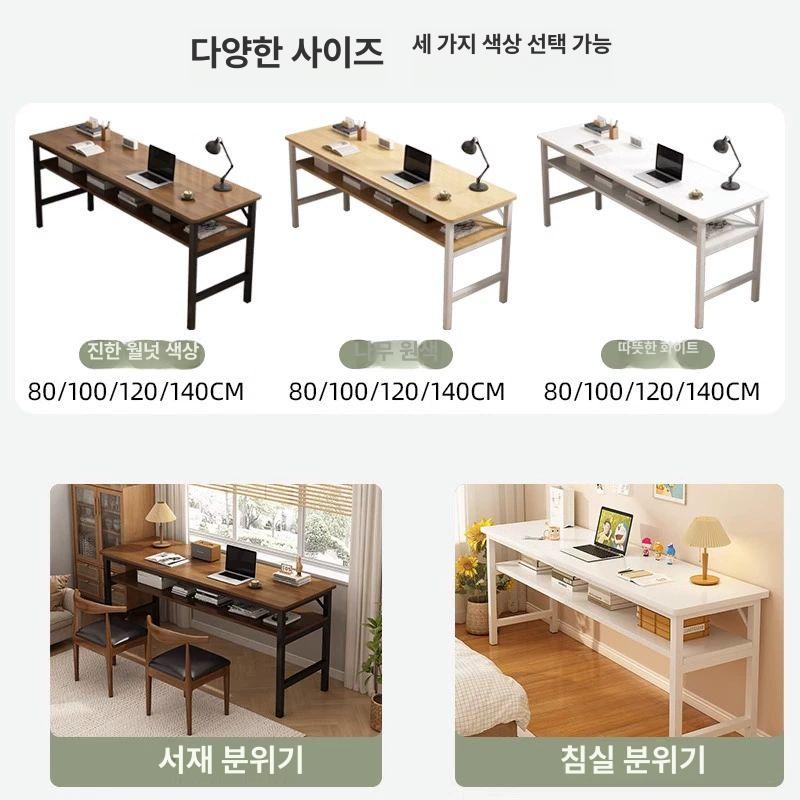 간이 슬림테이블 좁고긴 단층 보조 사이드테이블 긴테이블 틈새테이블 쇼파 - 상세 이미지 2