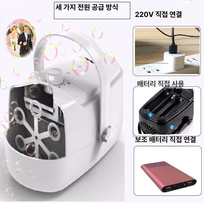 버블머신 공연 촬영 거품 대형 무대 비눗방울 이벤트 효과 축제 행사용 전동 자동 - 상세 이미지 3