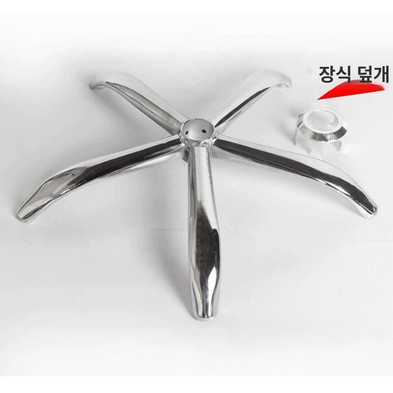 사무용 회전 의자 바퀴 캐스터 등받이 있는 컴퓨터 사무실 책상 의자 높이조절 - 상세 이미지 5
