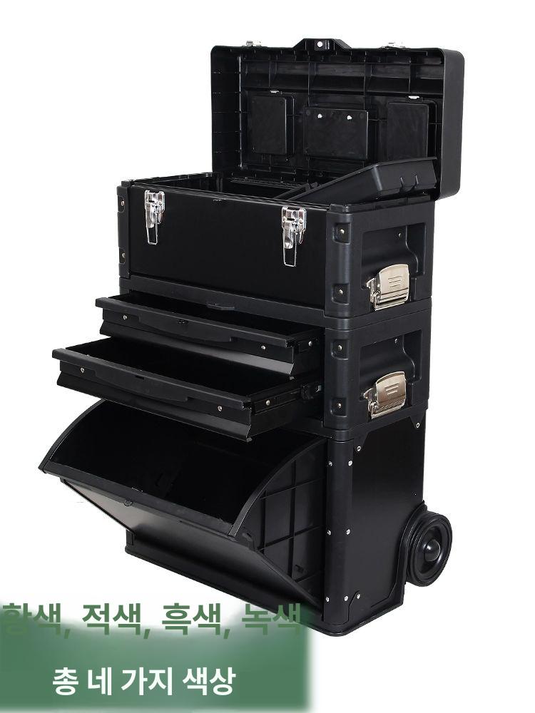 리지드백 공구함 툴박스 트롤리 툴백 공구박스 수납함 공구캐리어 바퀴달린 정리함 - 상세 이미지 2