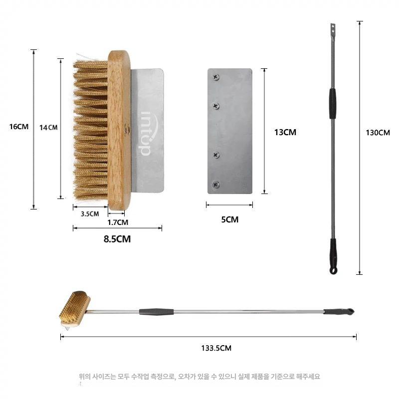 제빵 화덕피자삽 조리 화덕삽 도구 사각삽 주방 뒤집게 업소용뒤지개 피자패들 캠핑 - 상세 이미지 2