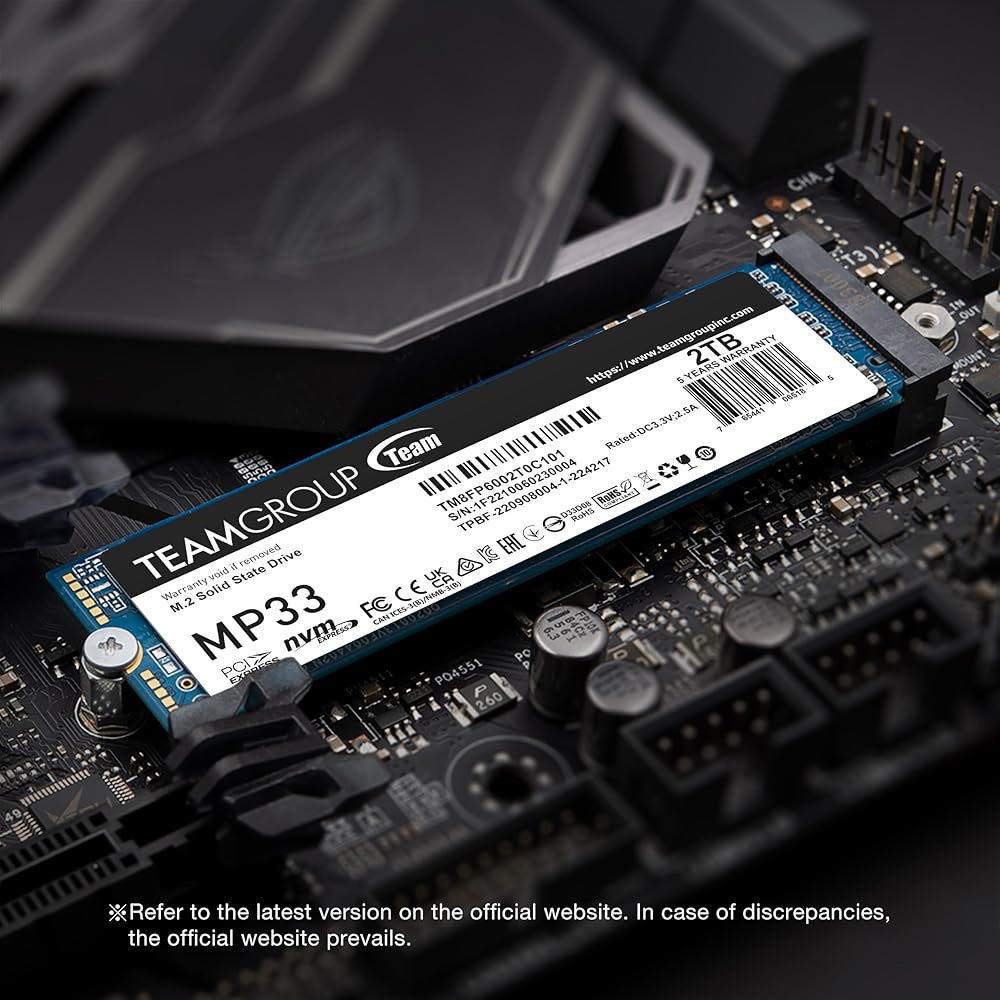 TEAMGROUP MP33 512GB SLC 캐시 3DNAND TLC NVMe PCIe Gen3x4 M.2 2280 내부 SSD R/W 최대 1700 /1400MB /s 호환 가능 - 상세 이미지 2