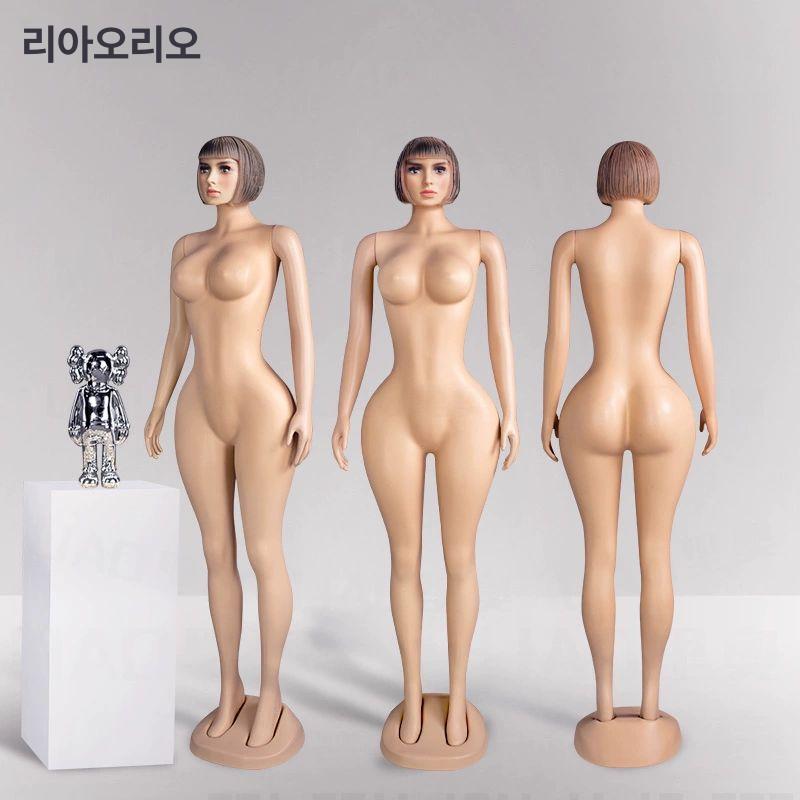 플러스사이즈 여성 마네킹 바디 의류 전시용 속옷 피팅 쇼윈도 진열 의상 모델 매장용 - 상세 이미지 2
