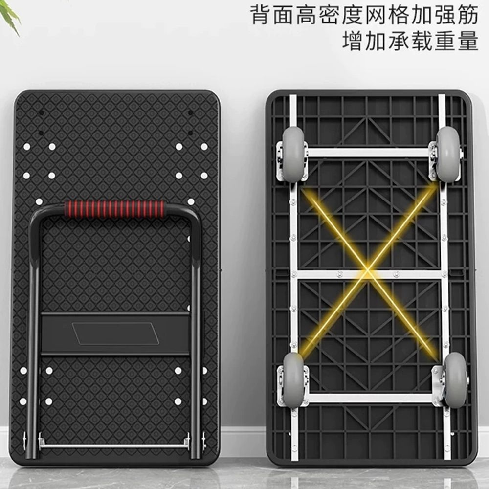 스텐 대차 업소용 산업용 수레 운반카 주방용 핸드카트 배식카 바퀴 다용도 서빙카트 이미지 6