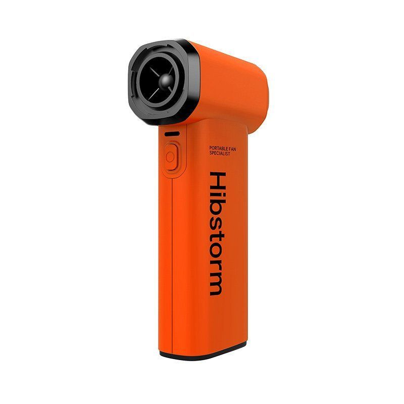 초강력 무선 미니 에어건 터보건 제트건 청소 캠핑 오렌지 4000mAh - 상품 이미지