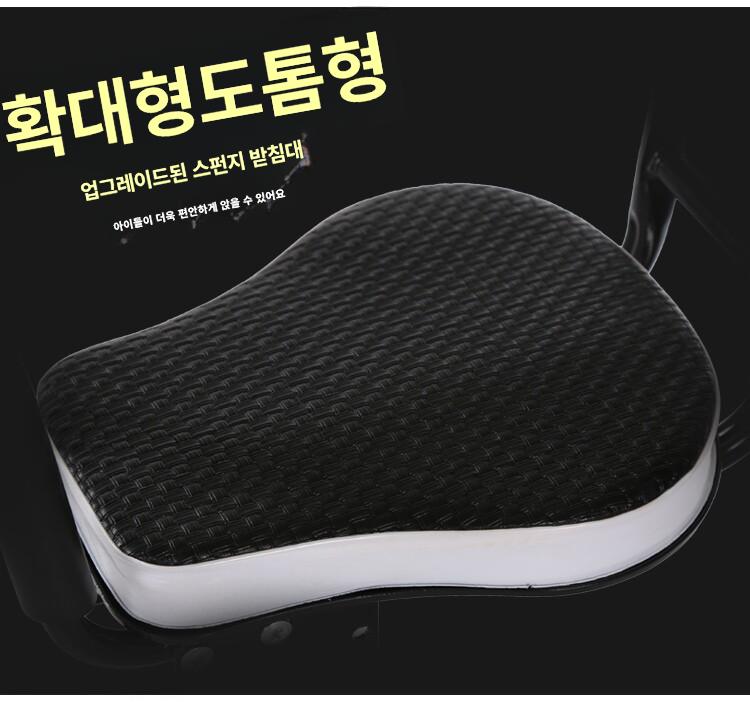 안장 자전거 산악 라이딩 커버 보조의자 바구니 쿠션 앞좌석 강아지 간이 - 상세 이미지 5