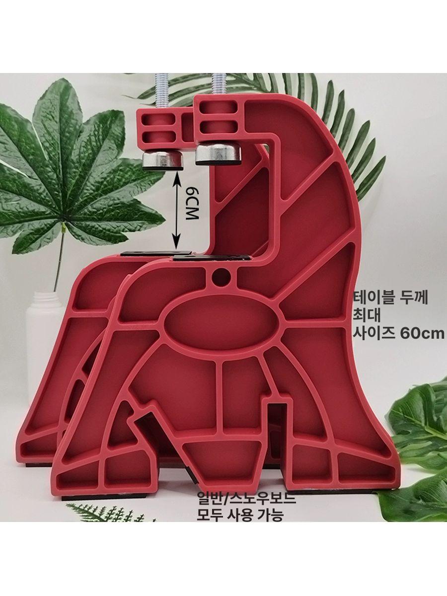 스키 보드 튜닝 왁싱 고정 바이스 정비작업고정툴 샤프닝 스탠드 받침대 - 상세 이미지 4