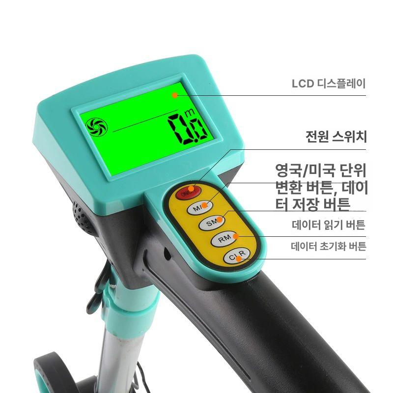 휴대용 거리측정기 고정밀 도로 측정 굴렁쇠 눈금자 전자 장비 - 상세 이미지 4