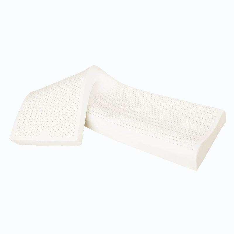 천연라텍스 롱베개 숙면 더블 쿨링 통풍 편안한 긴 베개 목 허리 지지 쿠션 - 상세 이미지 5