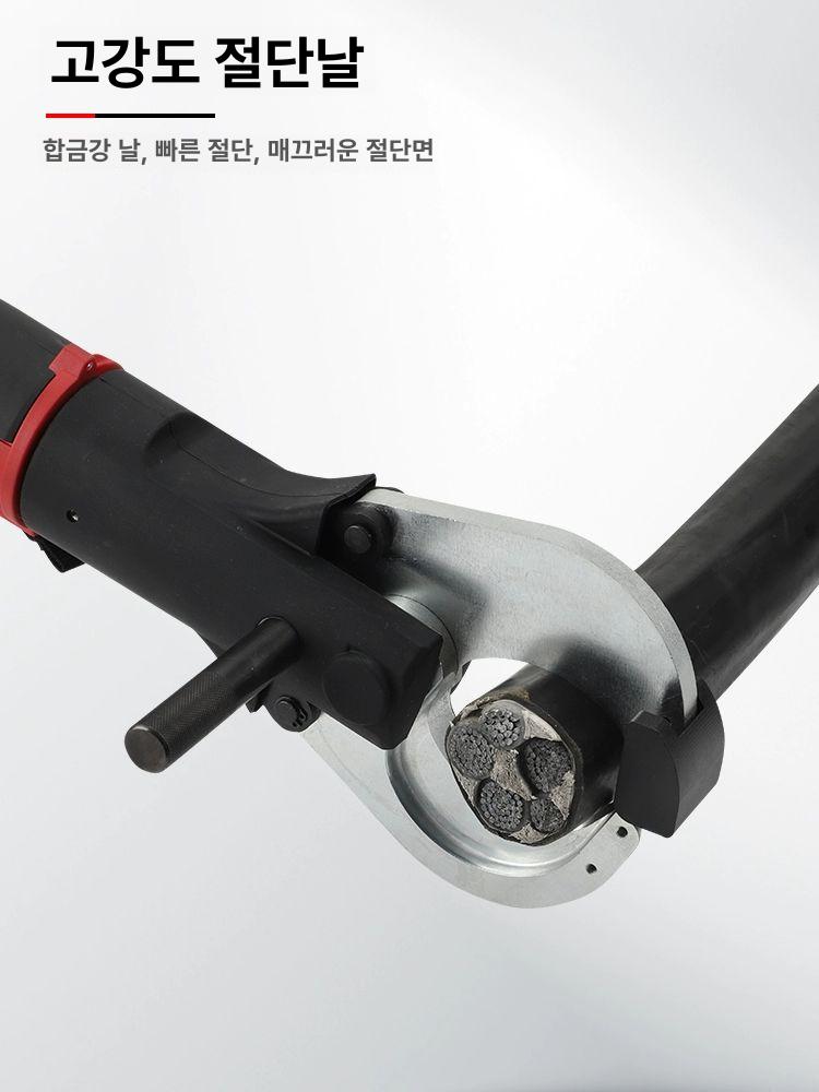 무선 전동 케이블 절단기 강력한 커팅 도구 알루미늄 와이어 플라이어 전선용 절단공구 - 상세 이미지 2