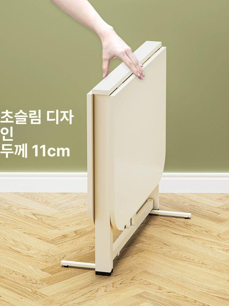 원룸 접이식식탁세트 이동식 확장형 간이 다기능 주방 모던 식탁테이블 탁자 공간절약 - 상세 이미지 2