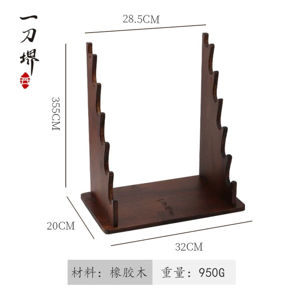 횟집 칼걸이 일식집 칼꽂이 칼거치대 받침대 선반 회칼 보관대 스시칼 사시미칼 이미지 6