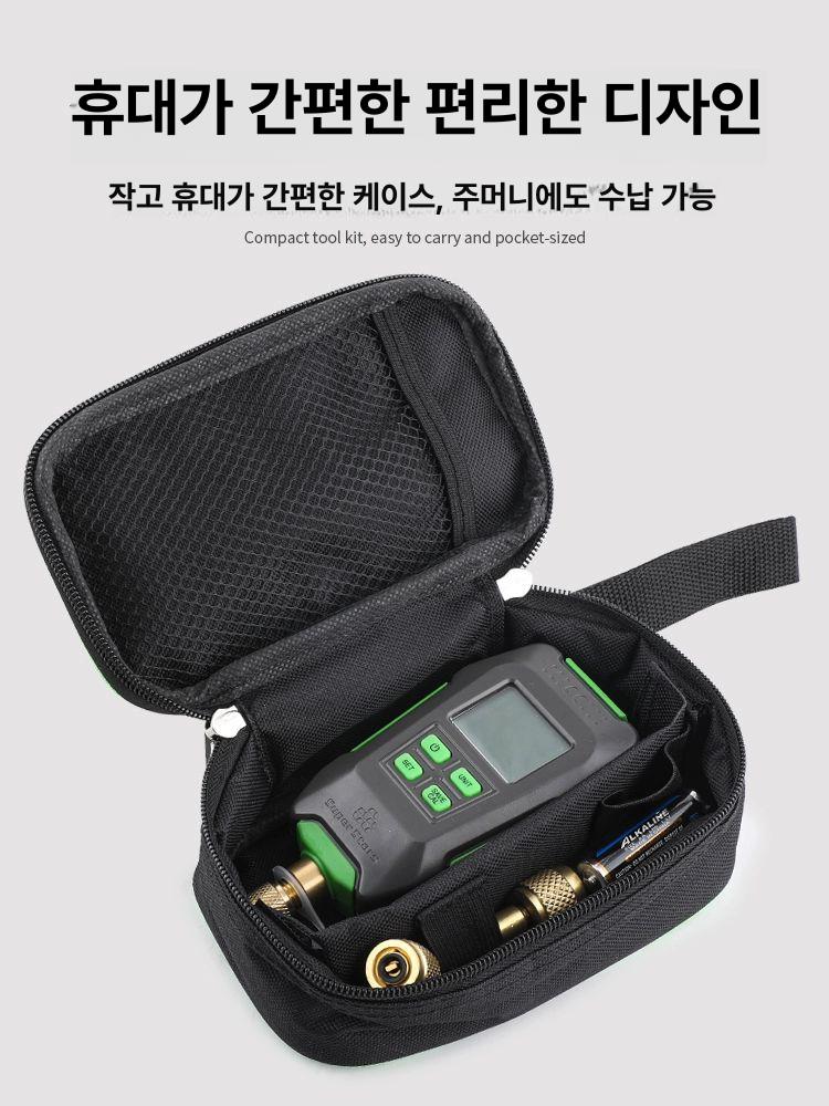 진공계 냉매측정기 밸브 압력계 고정밀 테스터 에어컨 게이지 진공센서 휴대 - 상세 이미지 5