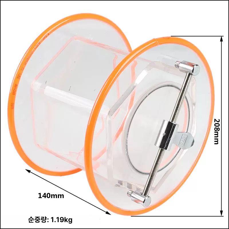 롤링 바렐연마기 드럼 귀금속 연마석 연삭 배럴 가공 광택 버킷형 은 왁싱 낙차식 - 상세 이미지 4