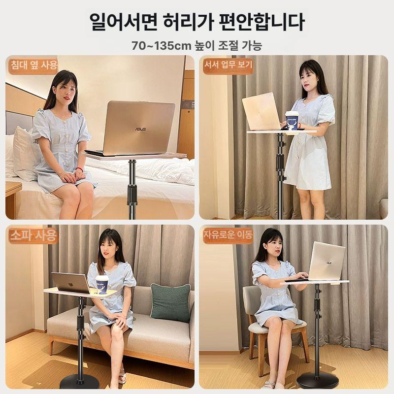높이조절 전동 스탠딩 책상 접이식 거치대 노트북 스탠드 학생용 사무실 - 상세 이미지 5