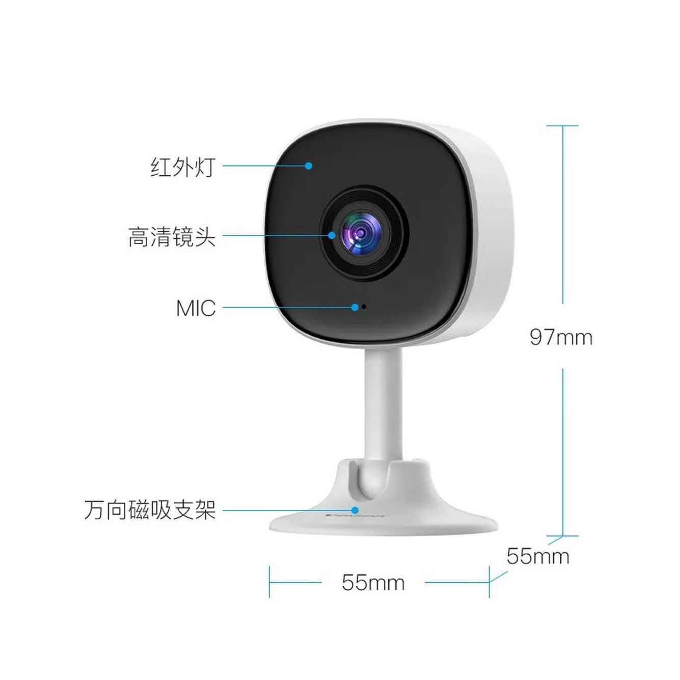 Best MP 듀얼 녹화기 스마트듀얼 사람 세트 15일 6K PoE 2MP 화이트/매치 1 5미터 - 상세 이미지 3
