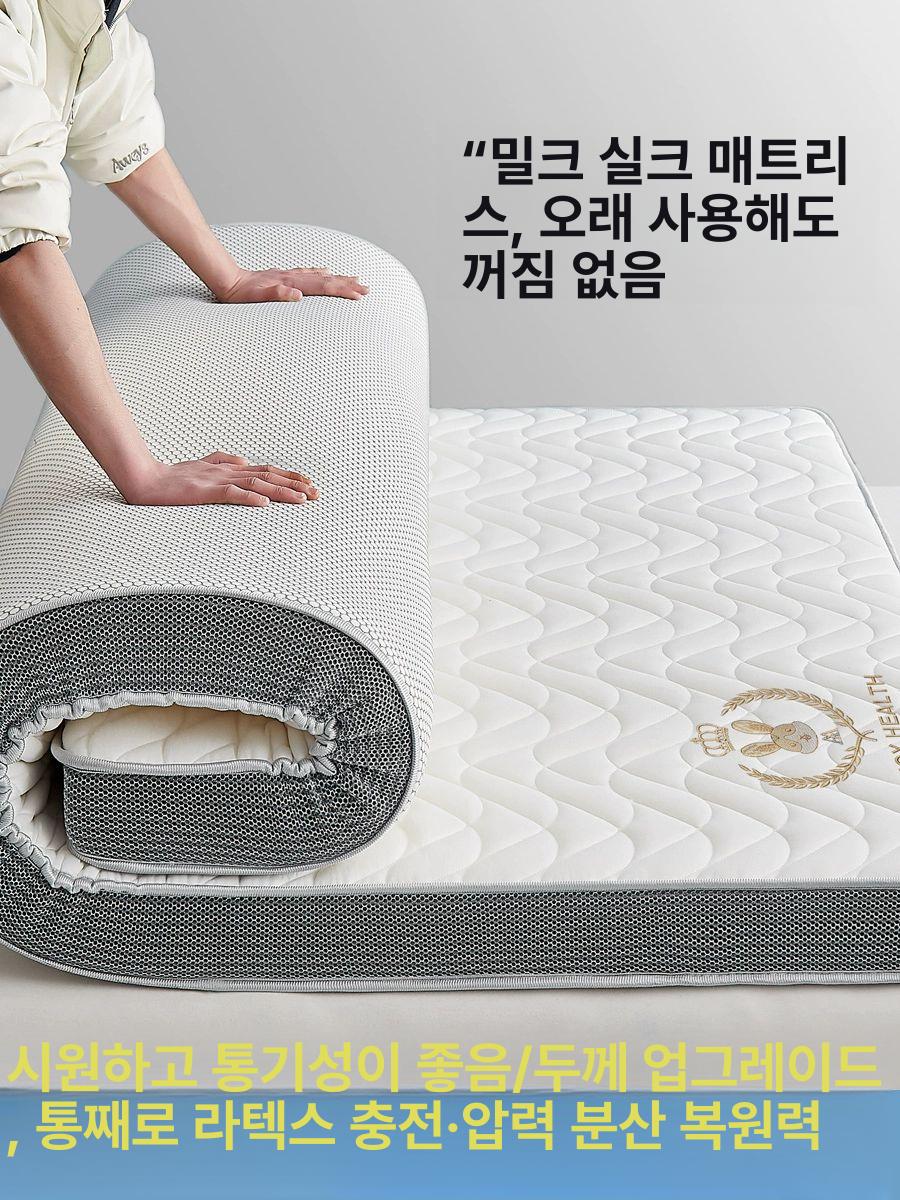 침대토퍼 접이식매트리스 호텔용 홈인테리어 패드 침실 기숙사 접이식토퍼 - 상세 이미지 2