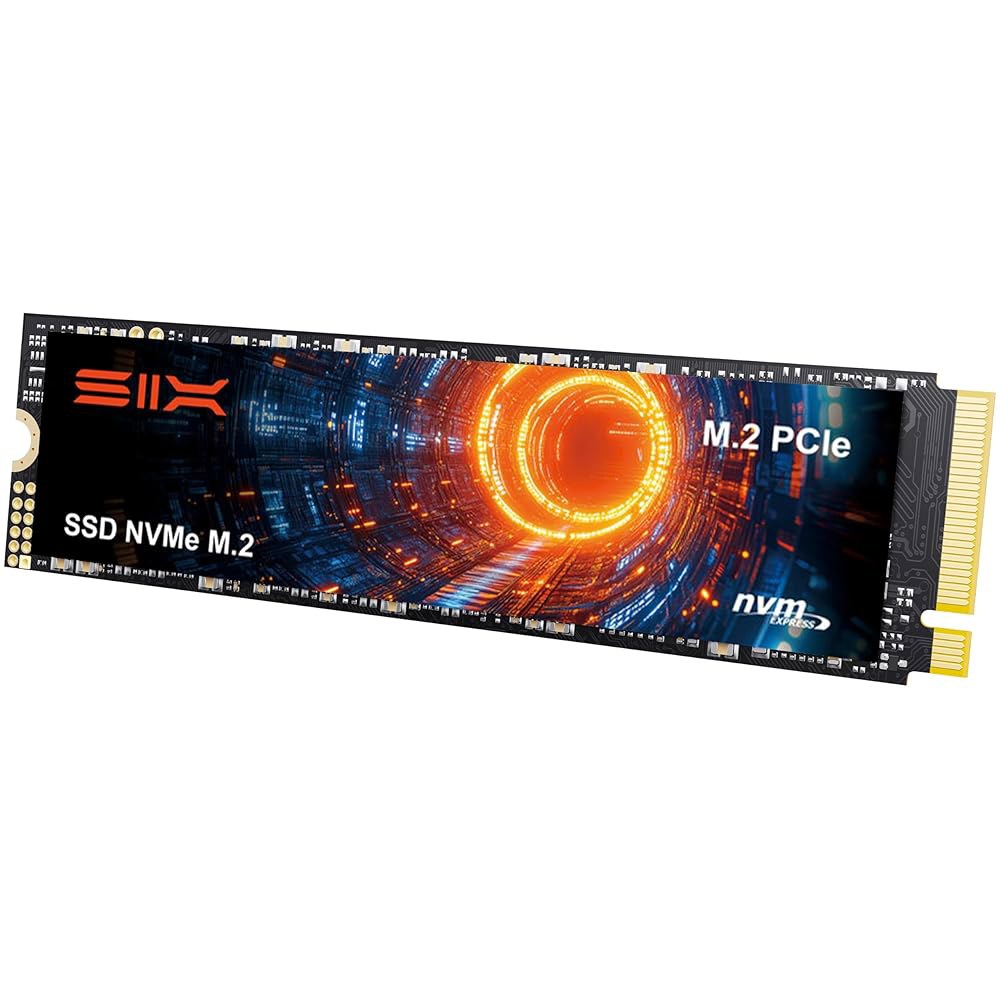 6개의 NVME M.2 SSD PCIe 4.0-1TB m.2 2280 SSD, 게임용 PS5 메모리 스토리지 확장 시 최대 7350MB/s 1TB 읽기, 노트북 데스크탑 PC용 - 상세 이미지 2