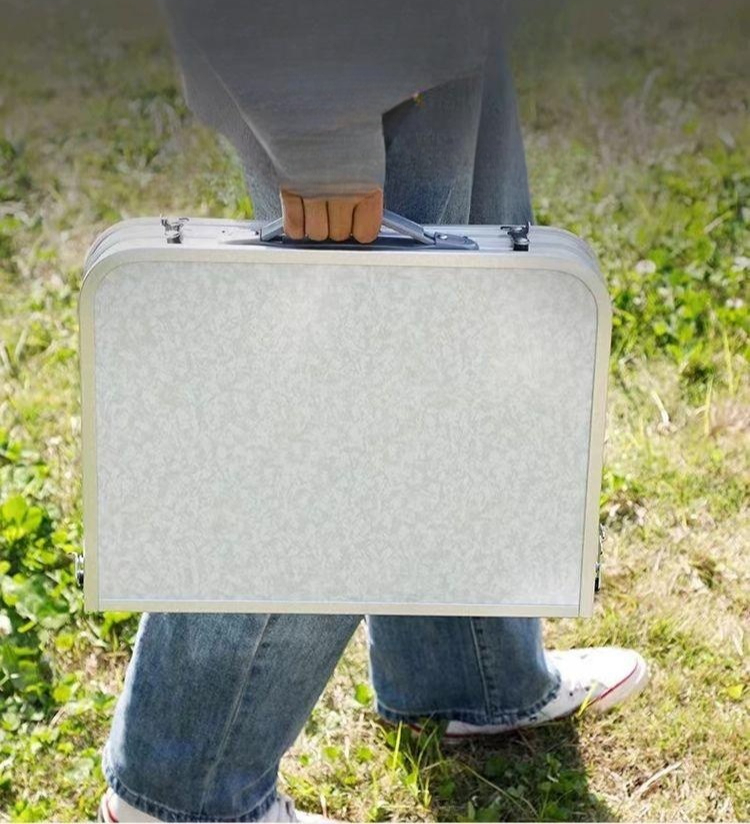 차박 롤테이블 간이 식탁 접이식야외테이블 피크닉 캠핑테이블 행사용 다용도 바베큐 - 상세 이미지 5