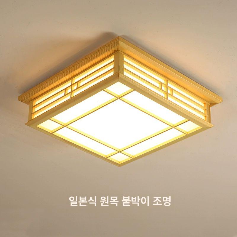 거실 문짝 인테리어 식당 등 꾸미기 창호 한옥문살 목재 나무액자 방 다이닝 - 상세 이미지 3