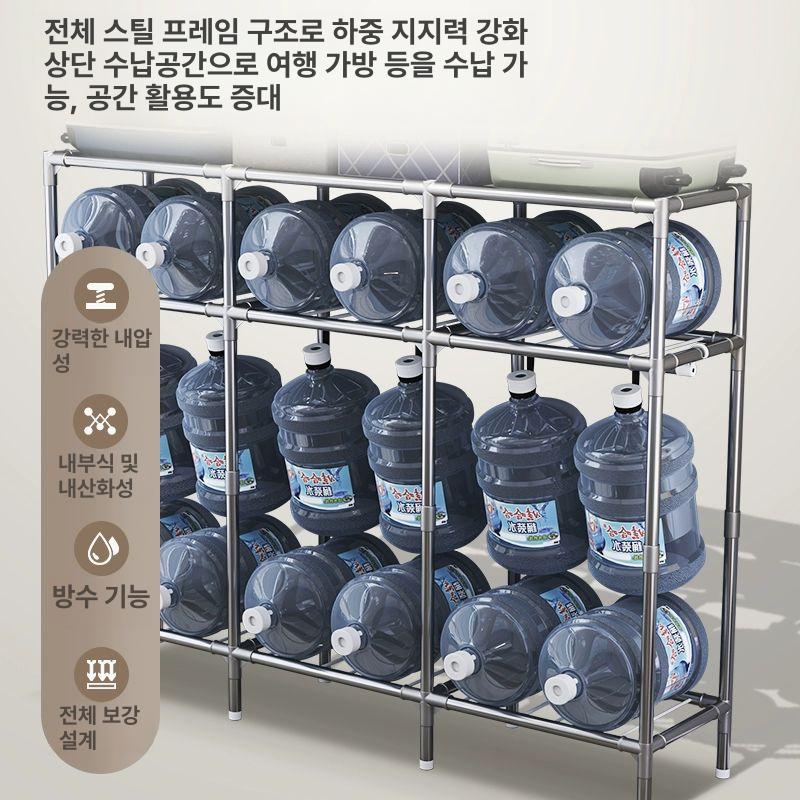 조립식 이불장 옷걸이 간이 보관함 수납장 비키니장 옷방 접이식 철제 드레스룸 옷장 - 상세 이미지 4