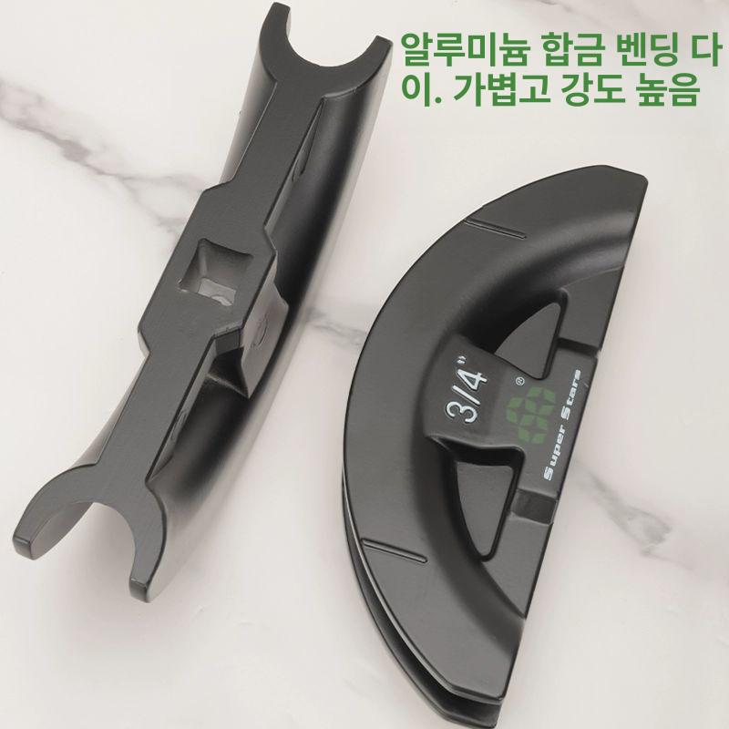 전선관 동관밴딩기 수동 파이프 튜브 벤더 공구 벤딩기 강관 가공기 외경 굴곡기 - 상세 이미지 4