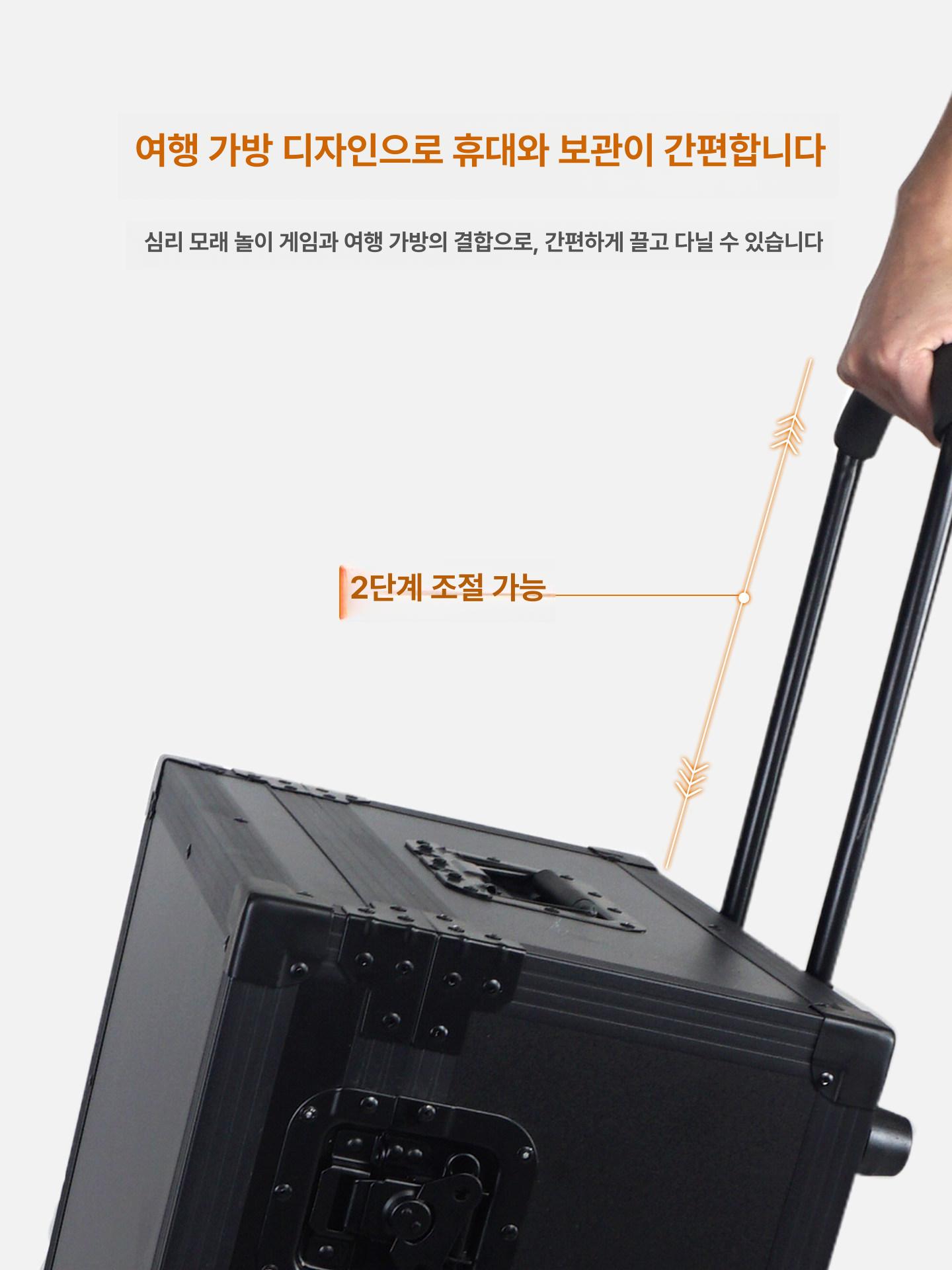 장난감 모래놀이상자 휴대용 실내 야외 샌드박스 해변 유아용 모래상자 모래판 촉감 - 상세 이미지 3