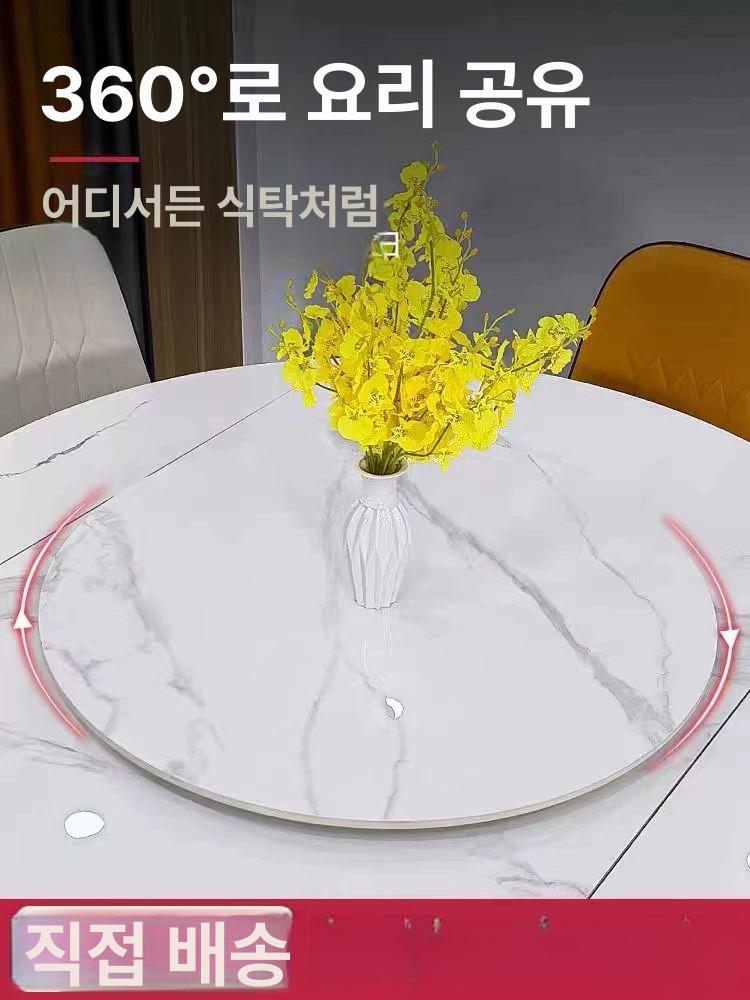회전식 식탁 상판 대형 업소용 철제 주방 테이블 카페 레스토랑 강화 고급 내구성 - 상세 이미지 2