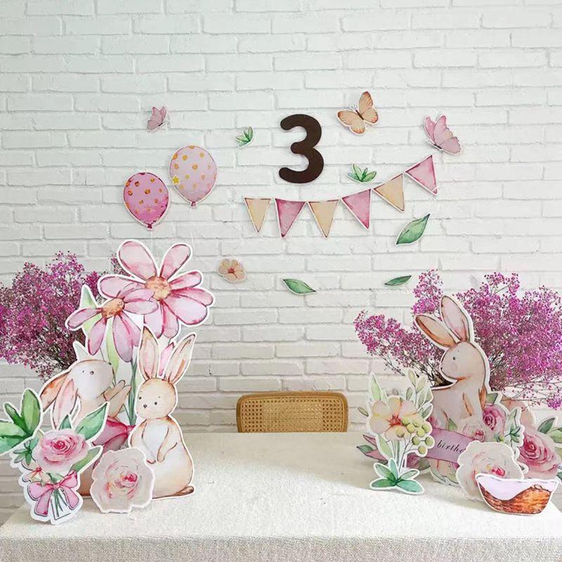생일 돌상 파티 장식 포토존 배경보드 기념일 축하 이벤트 소품 꾸미기 용품 - 상세 이미지 3