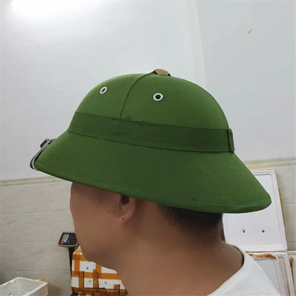 베트남 밀리터리 모자 베트콩 블루밀리터리 중위 동 그룹 헬멧 기념품 EARMY 그린캡 L 5860cm - 상세 이미지 2