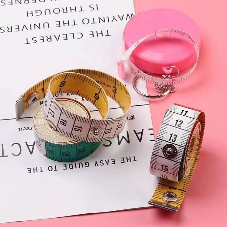 피팅 테일러 줄자 바디 똑딱이 전문가용 측정 세탁소 옷가게 미니 사이즈 재단사 버튼 단추 - 상품 이미지