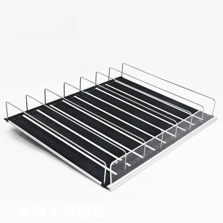 캔음료 홀더 편의점 음료수 트레이 냉장고 슬라이딩 디스펜서 보관함 - 상세 이미지 5