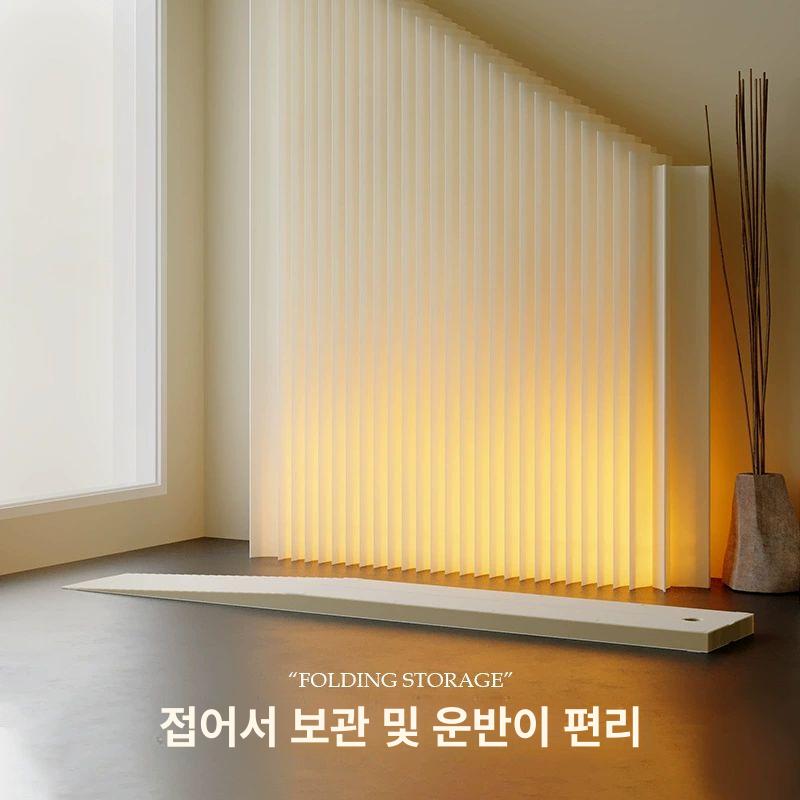 종이가벽 파티션 인테리어 접이식 방수가벽 크라프트지 길이 2~3m X 높이 1.5m - 상세 이미지 5