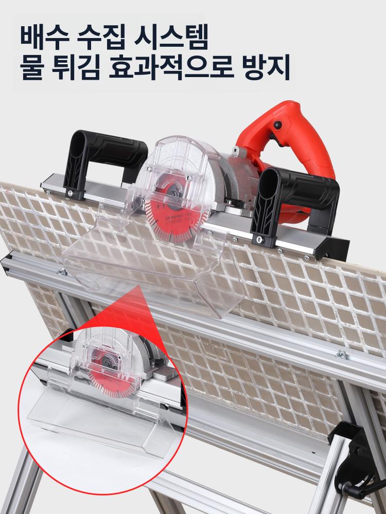 타일 거치대 모따기 받침대 선반 모서리 공업용 절단 커팅기 커터기 각도 확장형 - 상세 이미지 4