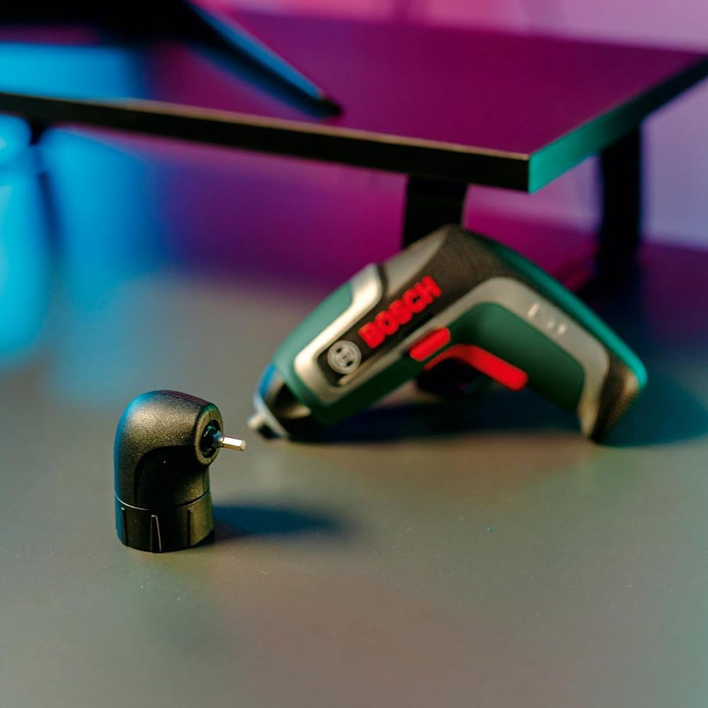 Bosch IXO 컴팩트 배터리 드라이버 세트(7세대, 3.6V, 2.0Ah, 5.5Nm, 각진 나사 삽입 어댑터, 마이크로 USB 케이블 포함, 최대 190개의 나사, 박스) - 상세 이미지 3