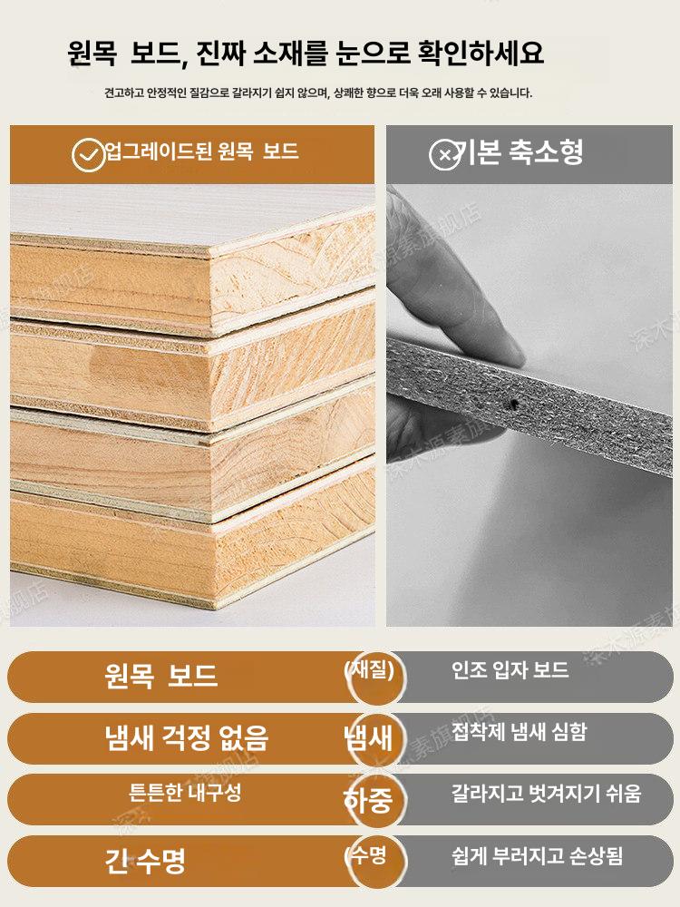 어린이 신발장 원목 화이트 수납장 학원 어린이집 보관함 정리함 선반 소품장 - 상세 이미지 2
