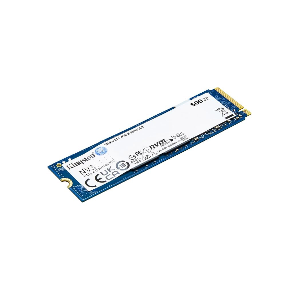 킹스턴 NV3 500GB M.2 2280 NVMe SSD | PCIe 4.0 Gen 4x4 최대 5000MB /s SNV3S / 500G 500GB - 상세 이미지 2