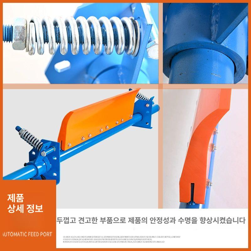산업용 컨베이어 벨트 청소기 폴리우레탄 스크레이퍼 롤러 블레이드 먼지제거 - 상세 이미지 5