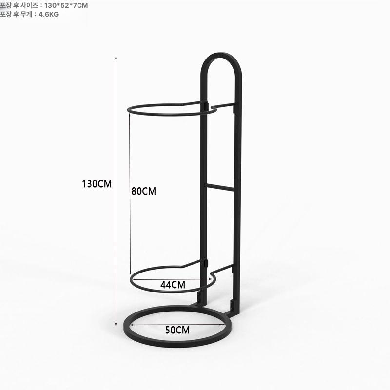 짐볼 거치대 벽면 정리 요가볼 공 밸런스볼 수납 랙 스튜디오 범용 보관대 - 상세 이미지 5