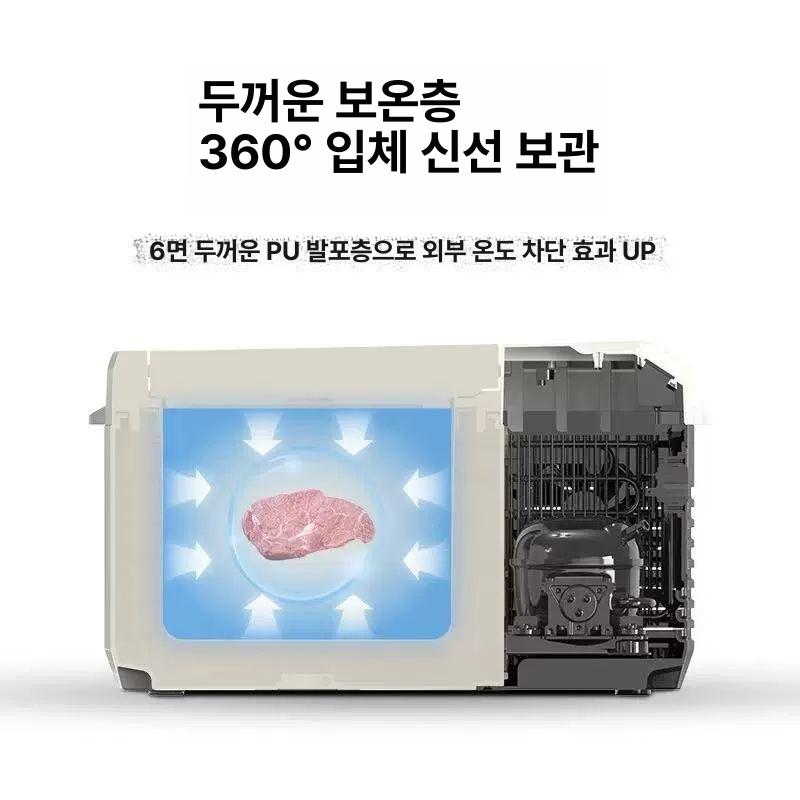 차량용 캠핑냉장고 화물차 전용 차박 아이스박스 낚시 캠핑용 캠핑냉동고 케이스 - 상세 이미지 2