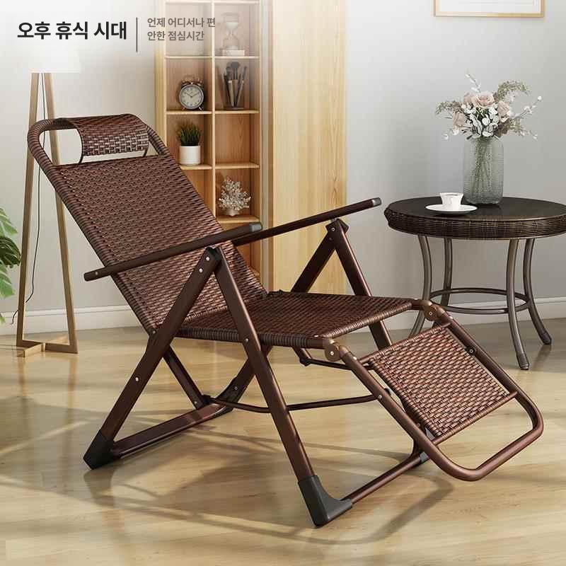 대형 캠핑의자침대 접이식 아웃팅 설계 인체공학적 야전침대 간이 캠핑침대의자 - 상세 이미지 3