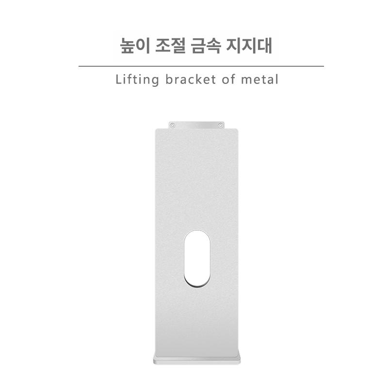 피벗 거치대 데스크암 듀얼 상하 컴퓨터 사무실 장착용 모니터암브라켓 클램프형 - 상세 이미지 3