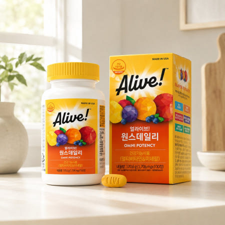 얼라이브 원스데일리 멀티비타민 1,706mg x 100정x 324 코스트코